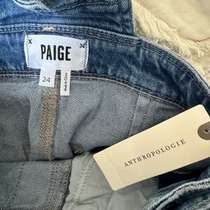 Paige Blue Denim Jeans overalls